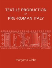 book Textile production in pre-Roman Italy