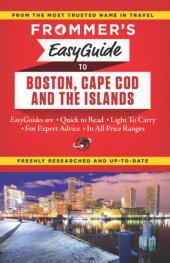 book Frommer's easyguide to Boston, Cape Cod & the islands