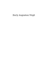 book Early Augustan Virgil