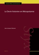 book Le devin historien en Mésopotamie