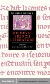 book The Cambridge Companion to Medieval French Literature