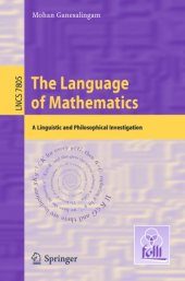 book The language of mathematics a linguistic and philosophical investigation