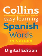 book Collins Easy Learning Spanish Words