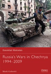 book Russia's Wars in Chechnya, 1994-2009