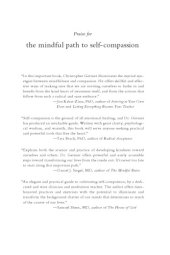 book The Mindful Path to Self-Compassion: Freeing Yourself from Destructive Thoughts and Emotions