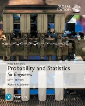 book Miller & Freund's probability and statistics for engineers