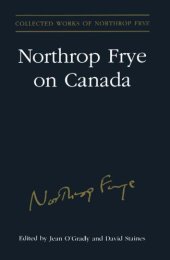 book Northrop Frye on Canada