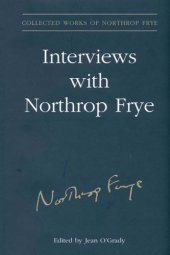 book Interviews with Northrop Frye