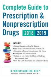 book Complete Guide to Prescription & Nonprescription Drugs 2018-2019