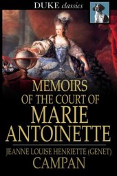 book Memoirs of the Court of Marie Antoinette