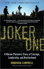 book Joker one: a Marine platoon's story of courage, sacrifice, and brotherhood