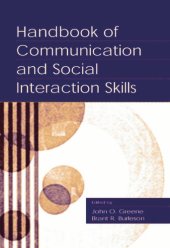 book Handbook of communication and social interaction skills