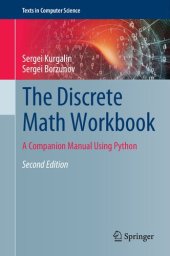 book the DISCRETE MATH WORKBOOK : a companion manual using python.