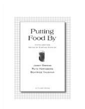 book Putting food by