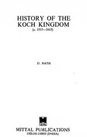 book History of the Koch Kingdom, C. 1515-1615