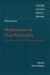 book Meditations, Objections, and Replies