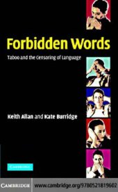 book Forbidden words: taboo and the censoring of language