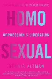 book Homosexual: oppression & liberation