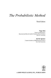 book The Probabilistic Method