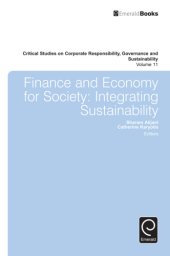 book Finance and Economy for Society Integrating Sustainability