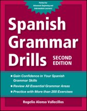 book Spanish Grammar Drills