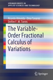 book The variable-order fractional calculus of variations