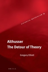 book Althusser: the detour of theory