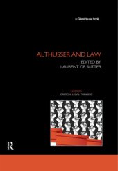 book Althusser and Law