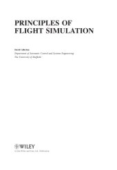 book Principles of flight simulation