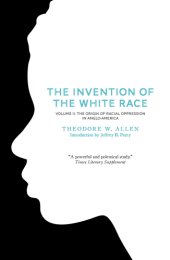 book The Invention of the White Race, Volume 2