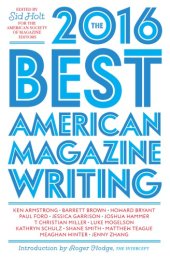 book The Best American Magazine Writing 2016