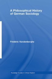 book A Philosophical History of German Sociology