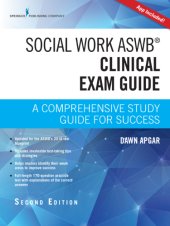 book Social work ASWB clinical exam guide: a comprehensive study guide for success