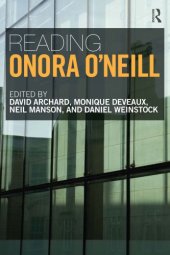 book Reading Onora O'Neill