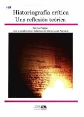 book Historiografía crítica. Una reflexión teórica