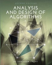 book Analysis and design of algorithms