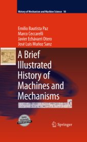 book A Brief Illustrated History of Machines and Mechanisms