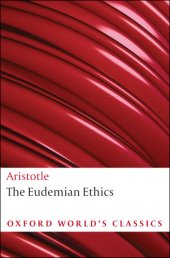 book The Eudemian ethics