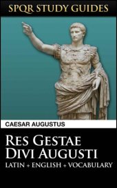 book Augustus: Res Gestae Divi Augusti in Latin + English