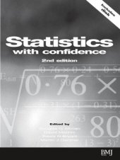 book Statistics with confidence: confidence intervals and statistical guidelines