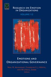 book Emotions and Organizational Governance