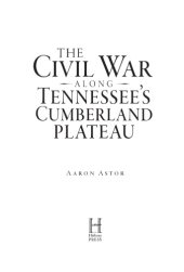 book The Civil War along Tennessee's Cumberland Plateau