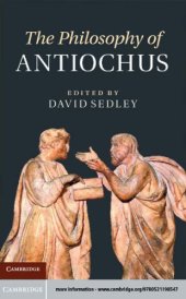 book The philosophy of Antiochus