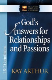 book God's answers for relationships & passions