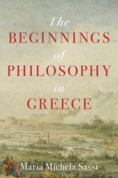 book The beginnings of philosophy in Greece