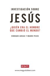 book Investigación sobre Jesús: ¿Quién era el hombre que cambió el mundo?