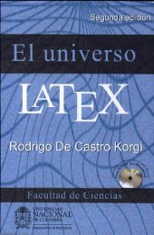 book El universo LaTeX