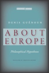 book About Europe: philosophical hypotheses