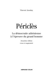 book Périclès la démocratie athénienne à l'épreuve du grand homme