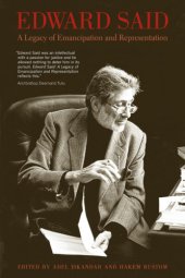 book Edward Said, a legacy of emancipation and representation